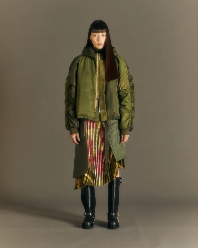 【ANDERSSON BELL】UNISEX N2B BOMBER JACKET awa566u Andersson Bell Unisex N2B Bomber Jacket 'Khaki'