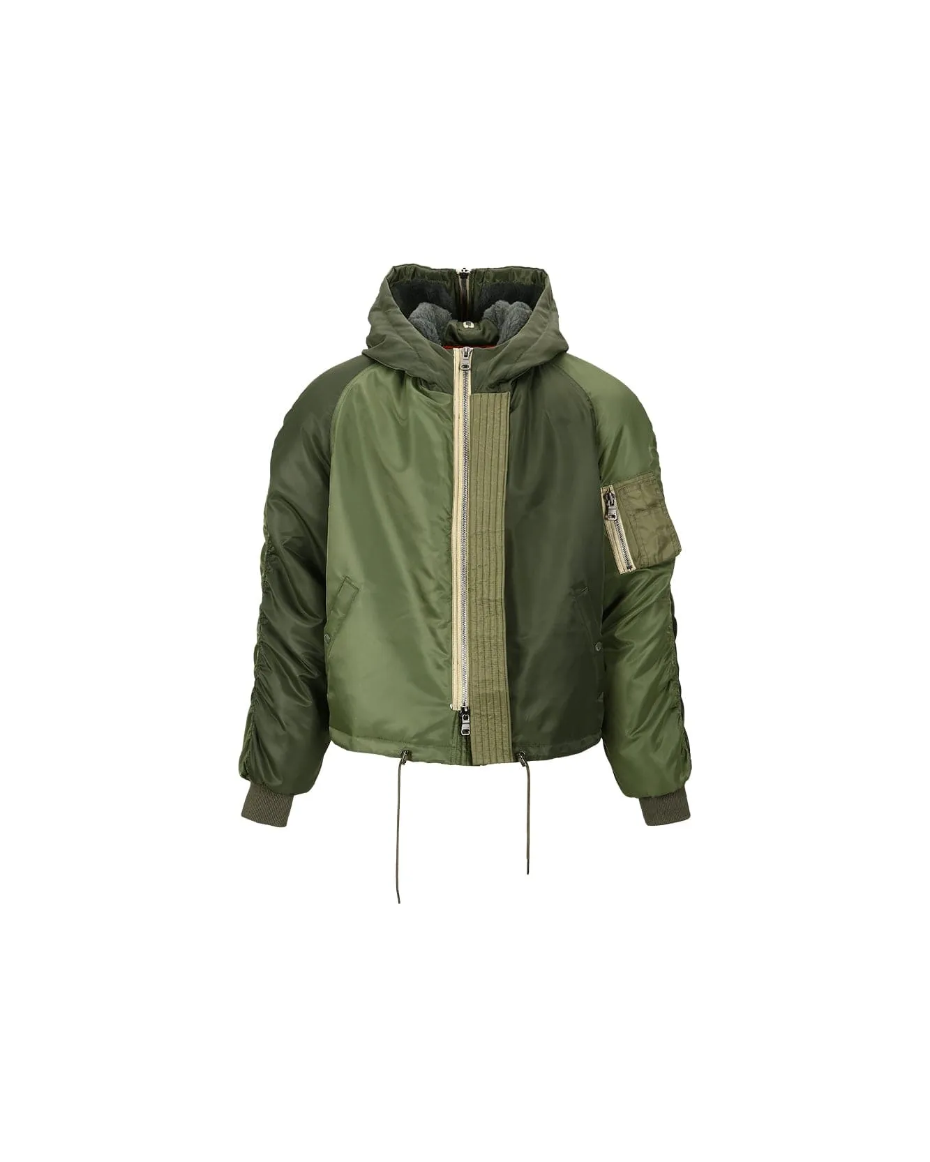 UNISEX N2B BOMBER JACKET awa566u(KHAKI) sold by Andersson Bell product image thumbnail 2