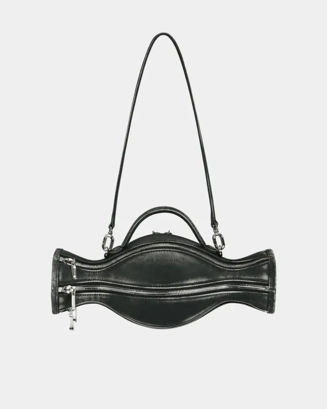 MEDIUM VASO BAG aaa391w(VINTAGE BLACK) made by Andersson Bell