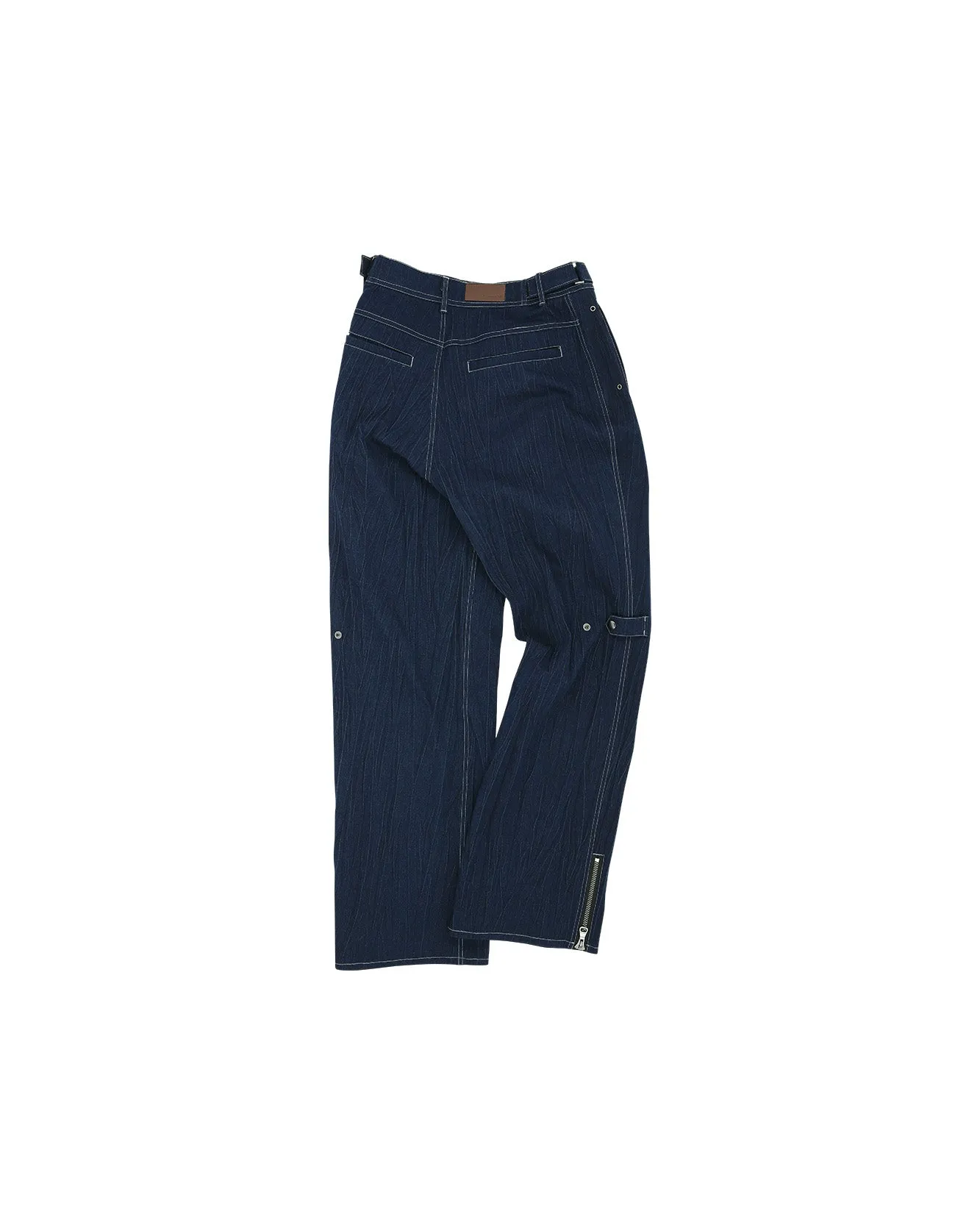 PAULEN DENIM CARGO PANTS apa672m(BLUE) sold by Andersson Bell product image thumbnail 3