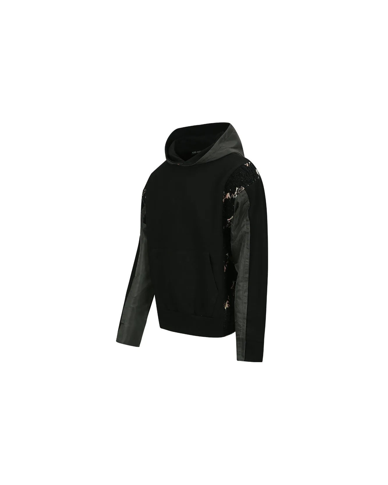 SEOUL23 CONTRAST HOODIE atb1011m(BLACK) sold by Andersson Bell product image thumbnail 3