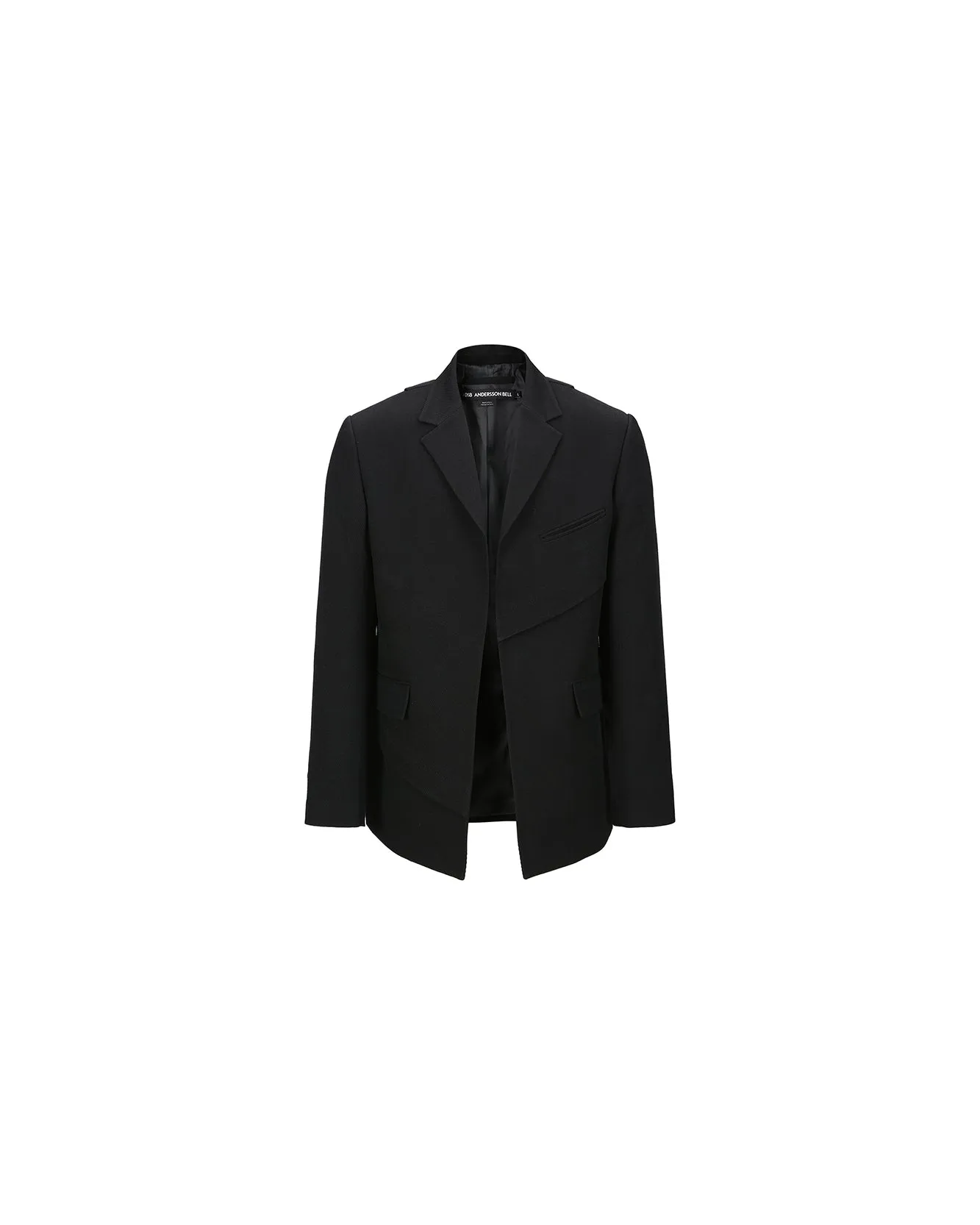 CAMTTON TWILL WOOL JACKET awa573m(BLACK) sold by Andersson Bell product image thumbnail 2