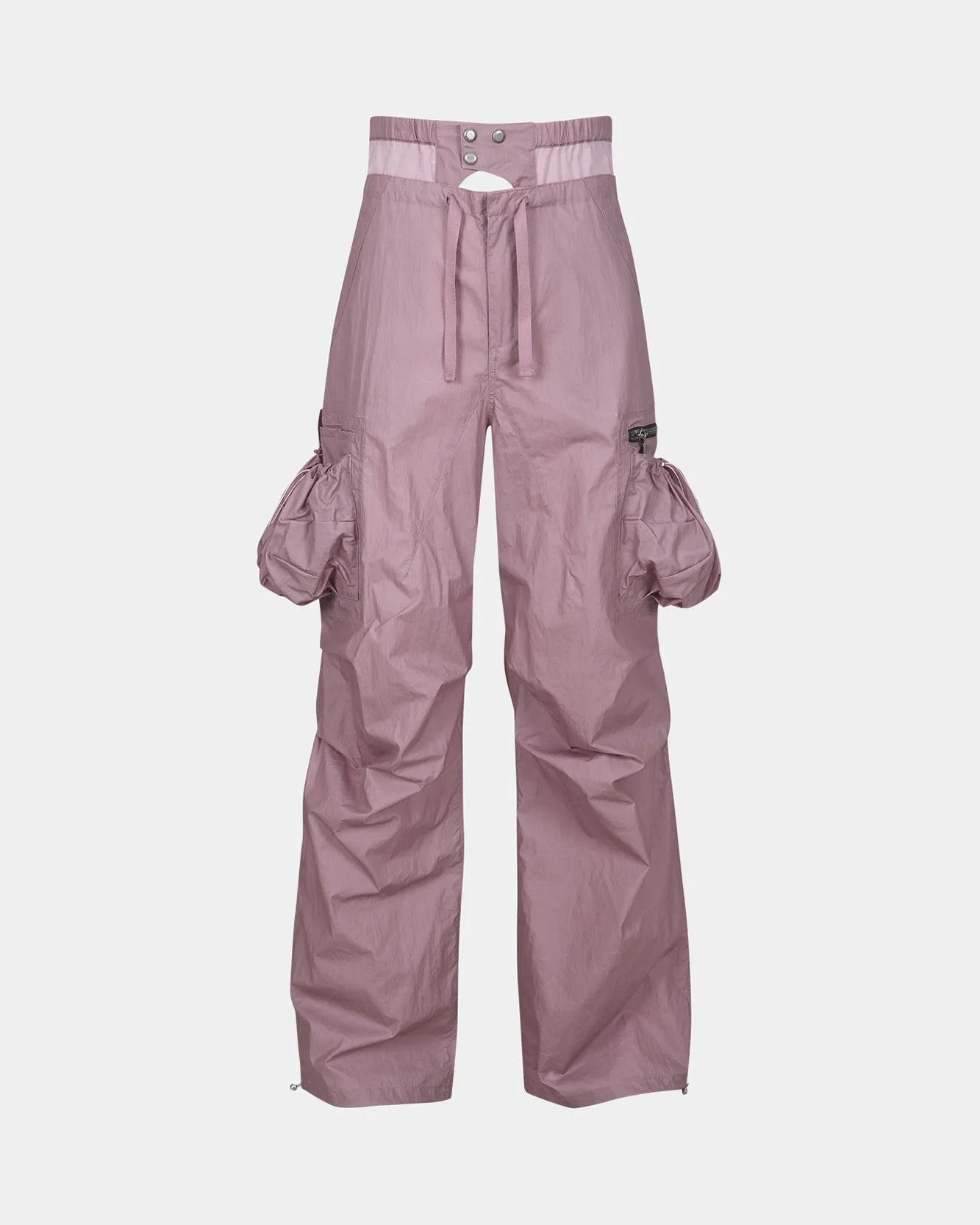 (WOMEN) BALLOON POCKET PARACHUTE PANTS apa709w(DUSTY PINK) sold by Andersson Bell product image thumbnail 2