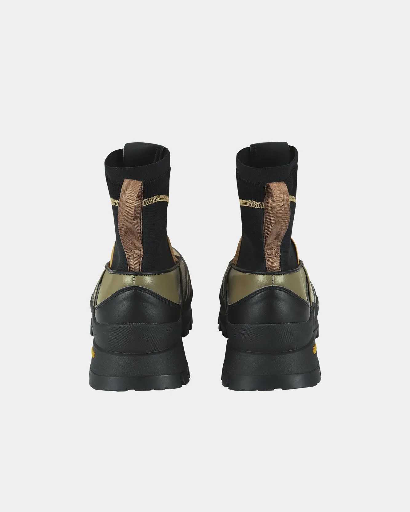 UNISEX MATTIO ZIP-UP TRAINER aaa387u(KHAKI) sold by Andersson Bell product image thumbnail 5