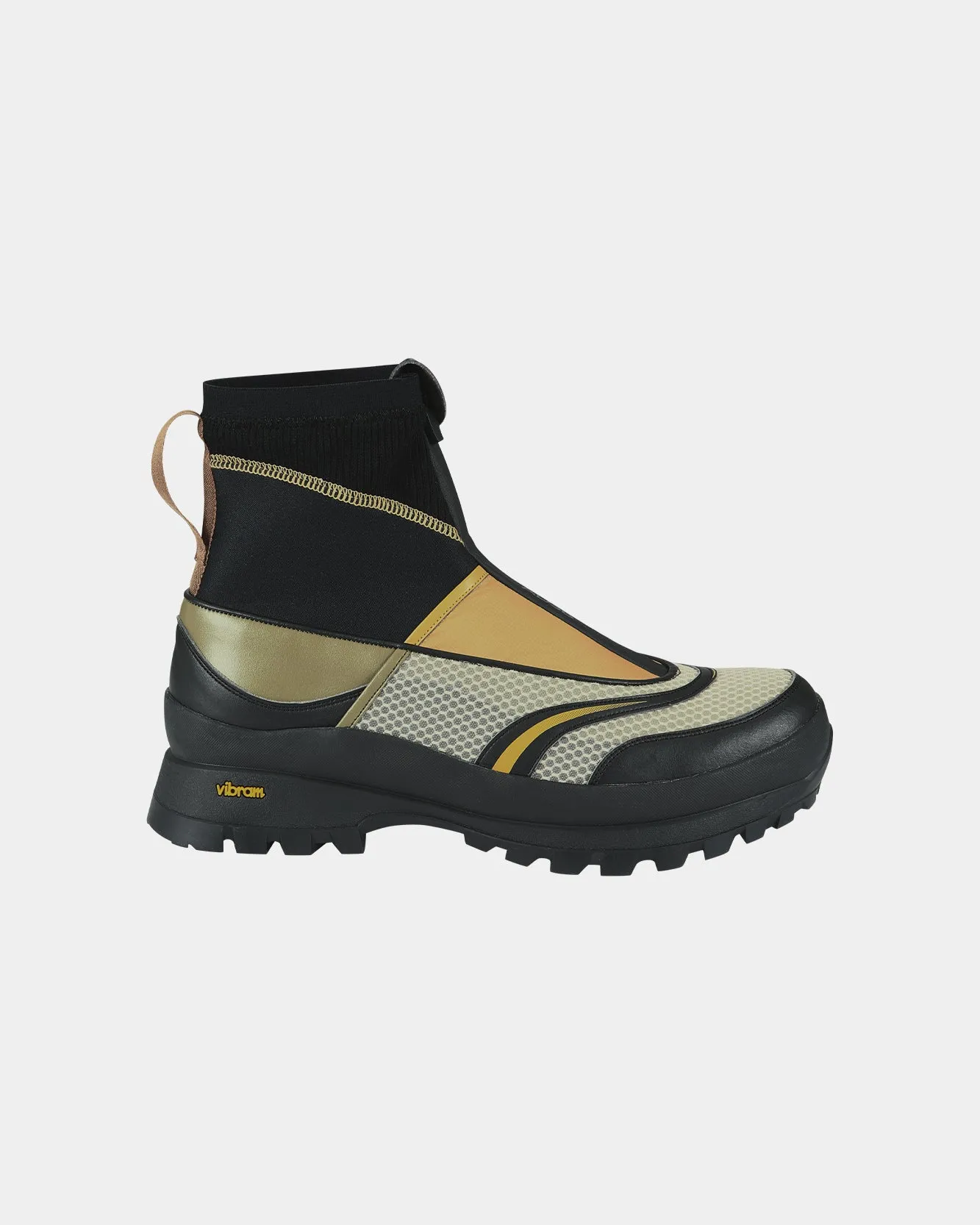 UNISEX MATTIO ZIP-UP TRAINER aaa387u(KHAKI) sold by Andersson Bell product image thumbnail 2