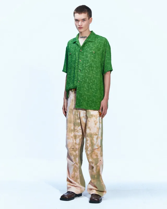 CORDUROY CARGO FLASH PANTS apa591m(ECRU) made by Andersson Bell