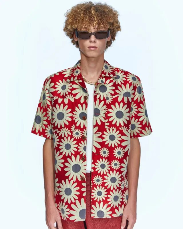 DAISY JACQUARD SHIRTS atb954m(RED) sold by Andersson Bell