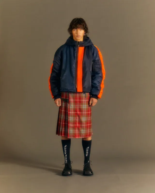 UNISEX N2B BOMBER JACKET awa566u(NAVY) made by Andersson Bell