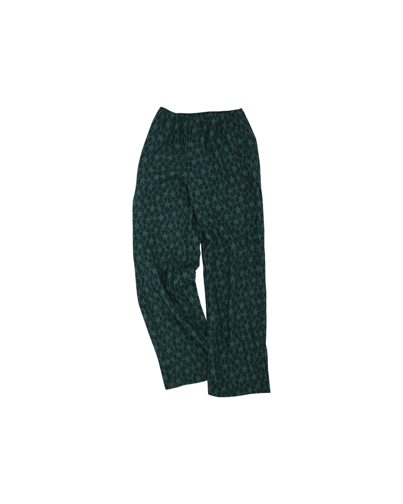 FLOWER LACE TRACK PANTS apa678m(GREEN) sold by Andersson Bell product image thumbnail 2