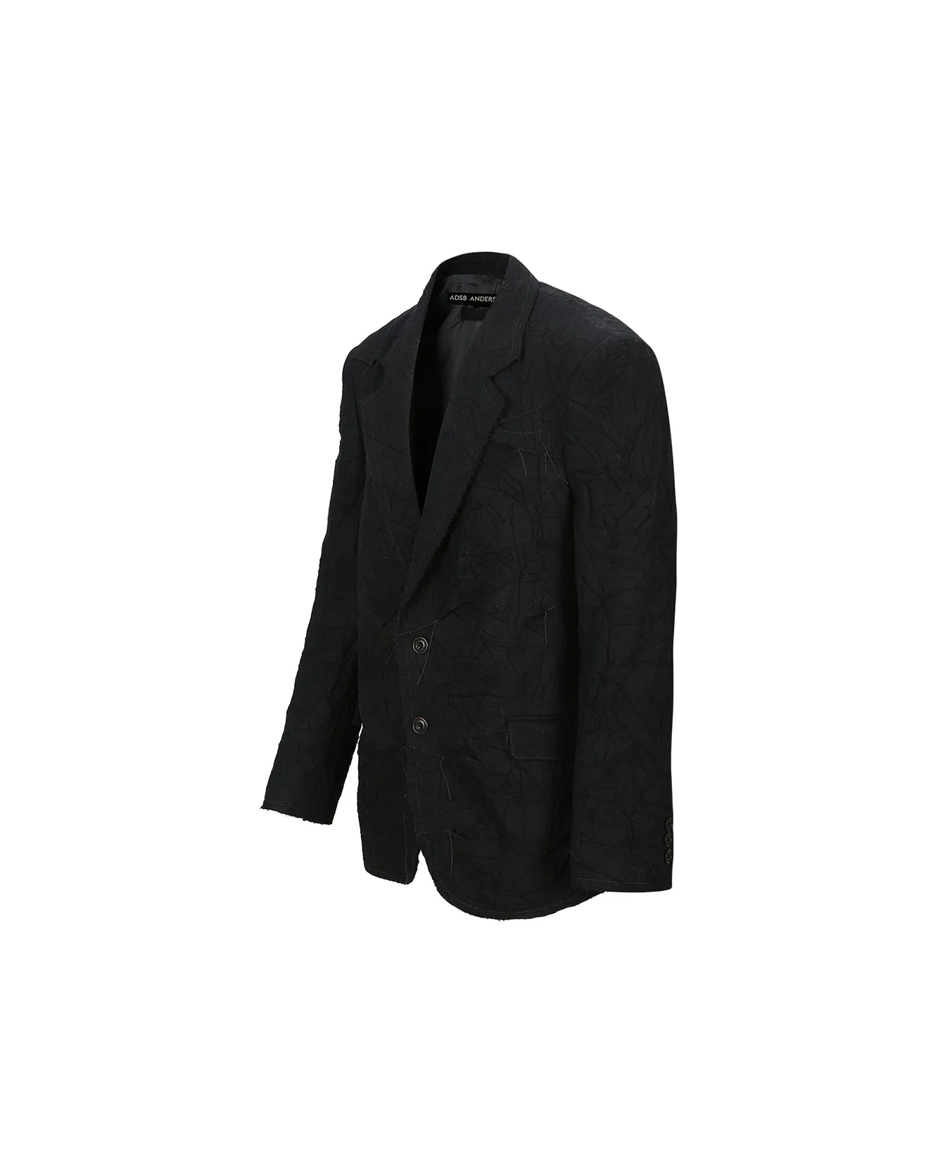BELFORT WOOL JACKET awa574m(BLACK) sold by Andersson Bell product image thumbnail 3