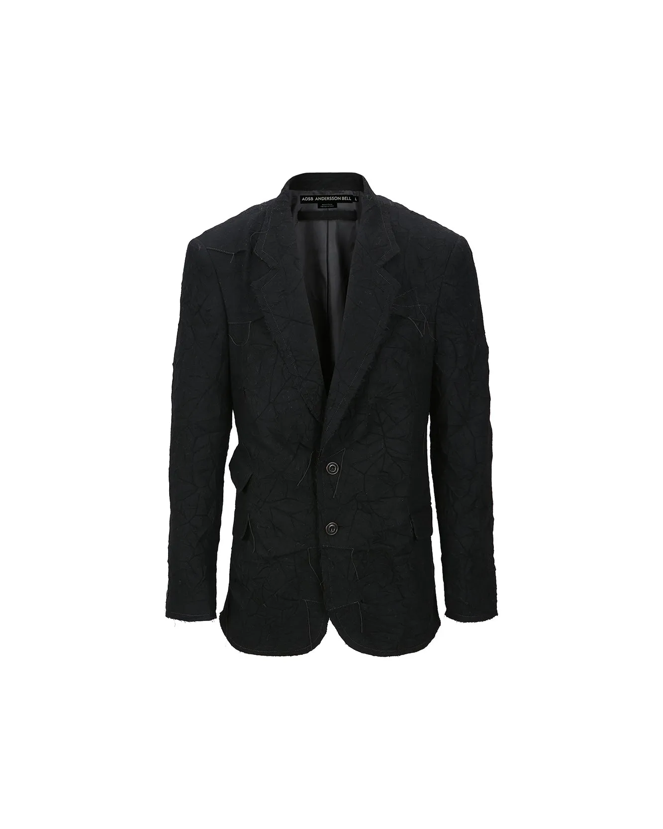 BELFORT WOOL JACKET awa574m(BLACK) sold by Andersson Bell product image thumbnail 2