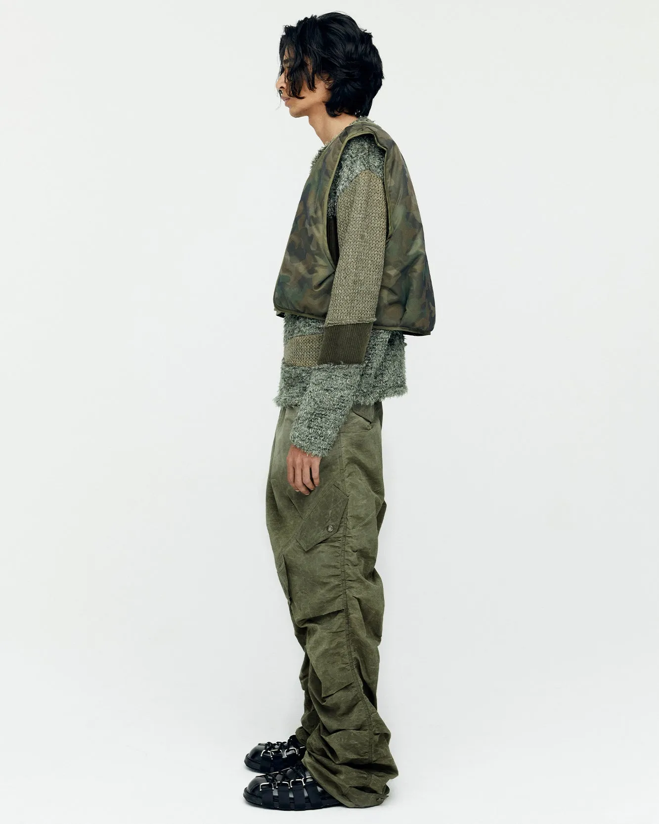 XENO MULTI MILITARY PANTS apa735m(KHAKI) sold by Andersson Bell product image thumbnail 5