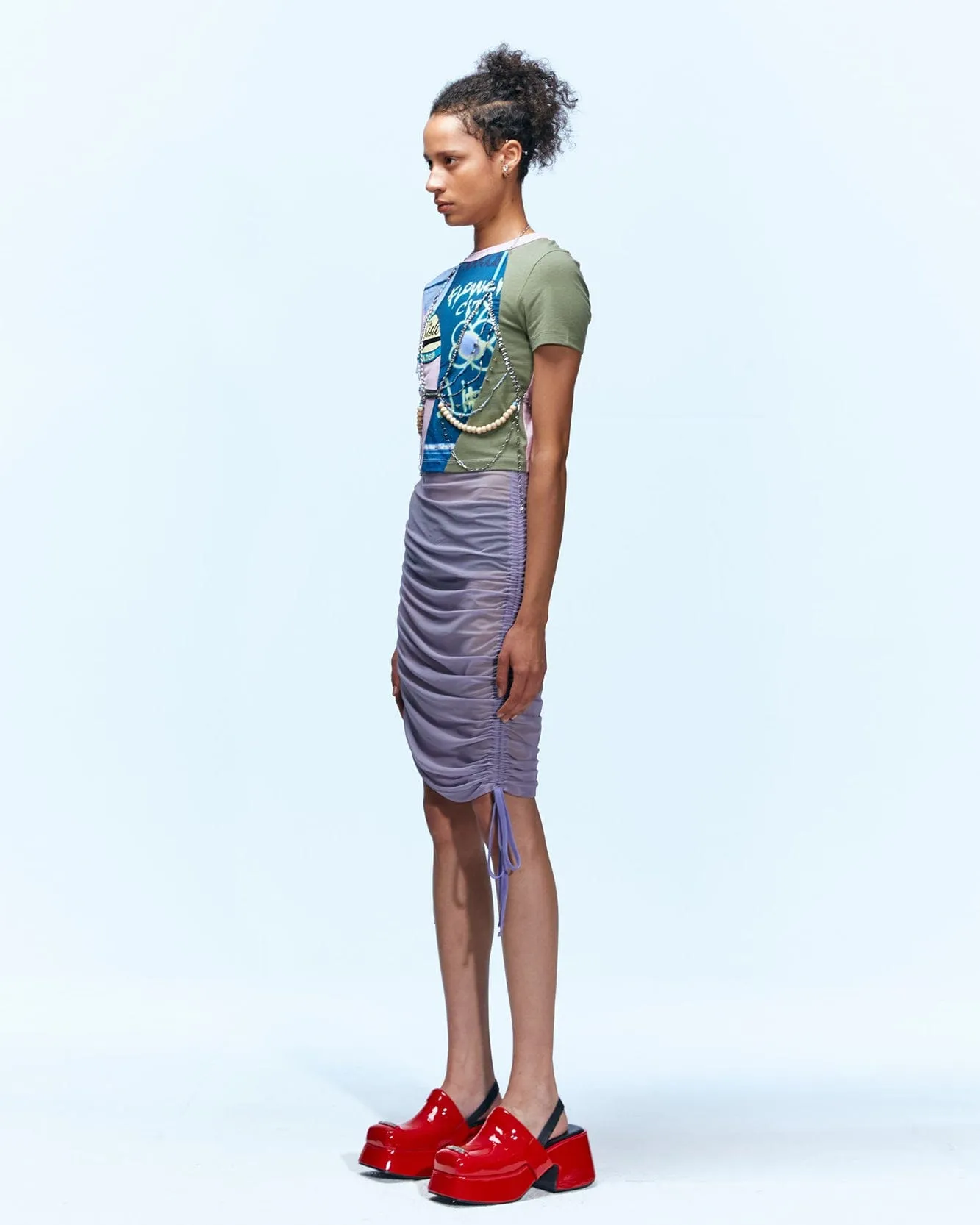 (ESSENTIAL) ADSB FILM ARCHIVE TIGHT T-SHIRTS atb968w(PINK) sold by Andersson Bell product image thumbnail 4