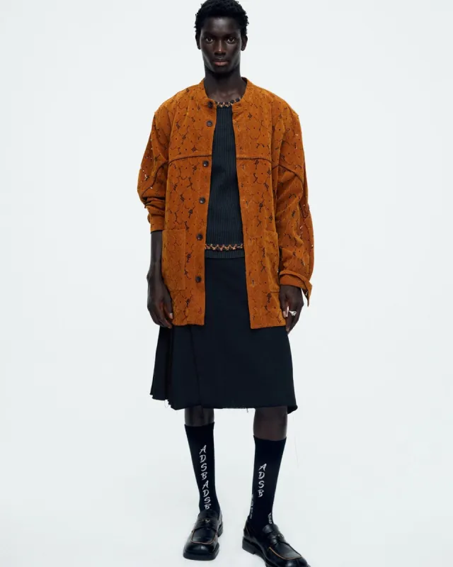 WESTERN CAIRO EMBROIDERY SHIRTS atb780m(BROWN) made by Andersson Bell