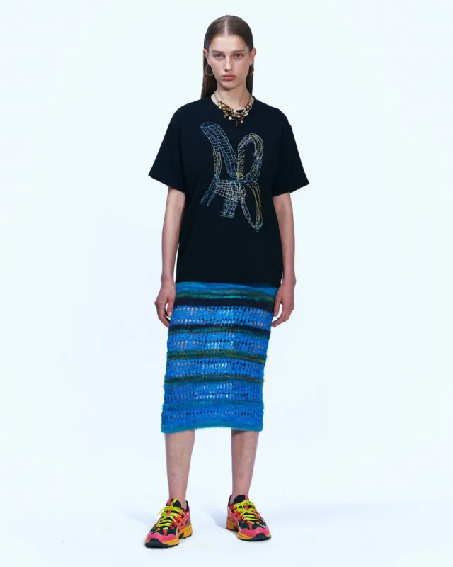 (ESSENTIAL) UNISEX NEW AB LOGO EMBROIDERY T-SHIRTS atb903u(BLACK) sold by Andersson Bell