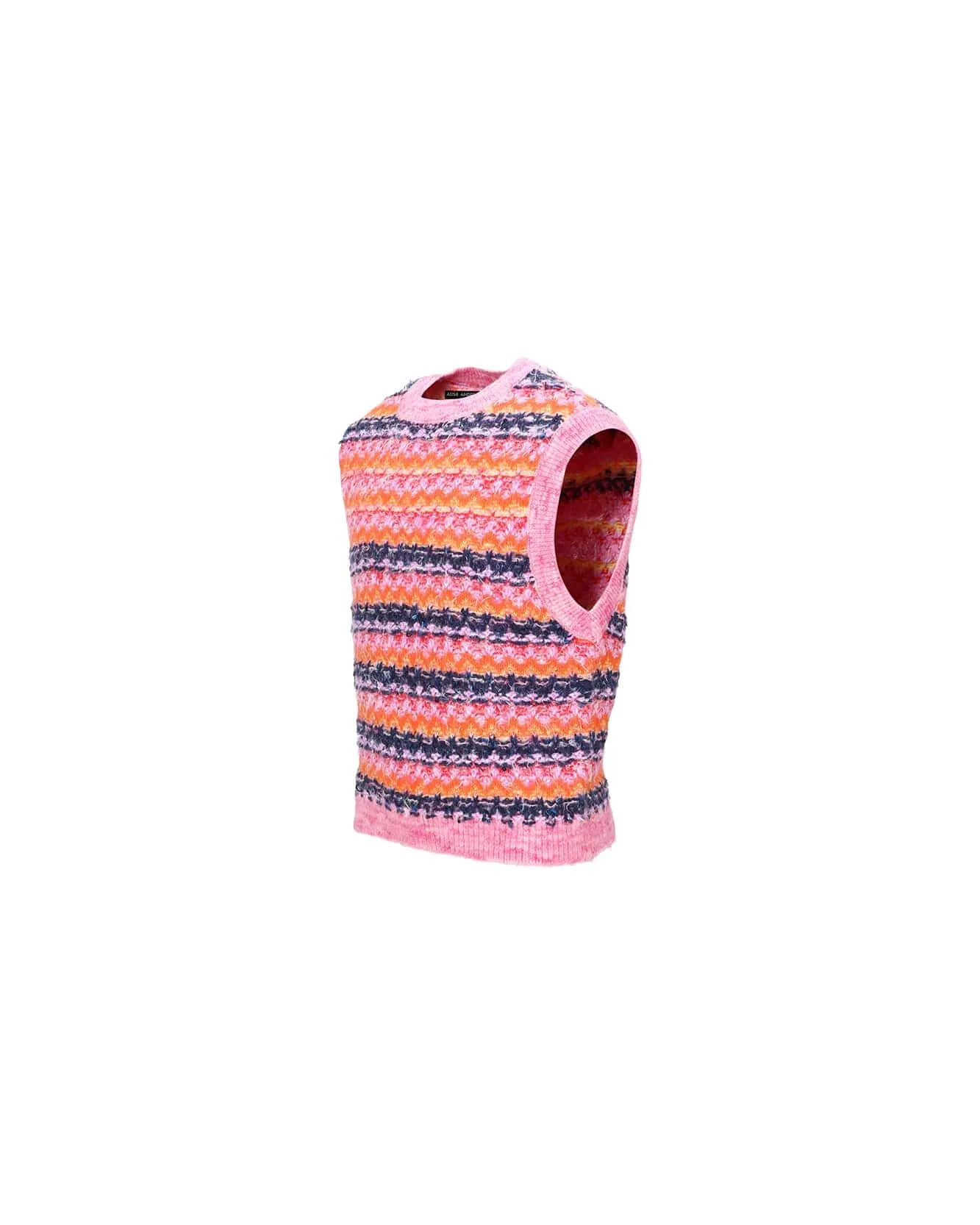 UNISEX CANDY CREW-NECK VEST atb1016u(PINK) sold by Andersson Bell product image thumbnail 3