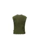 UNISEX SHAGGY VEST atb1023u(KHAKI) sold by Andersson Bell