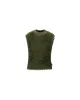 UNISEX SHAGGY VEST atb1023u(KHAKI) sold by Andersson Bell