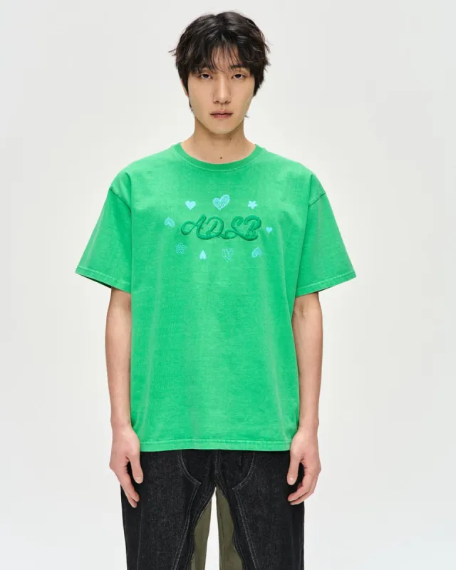 (ESSENTIAL) ADSB HEARTS CARD T-SHIRTS atb1083u(GREEN) sold by Andersson Bell