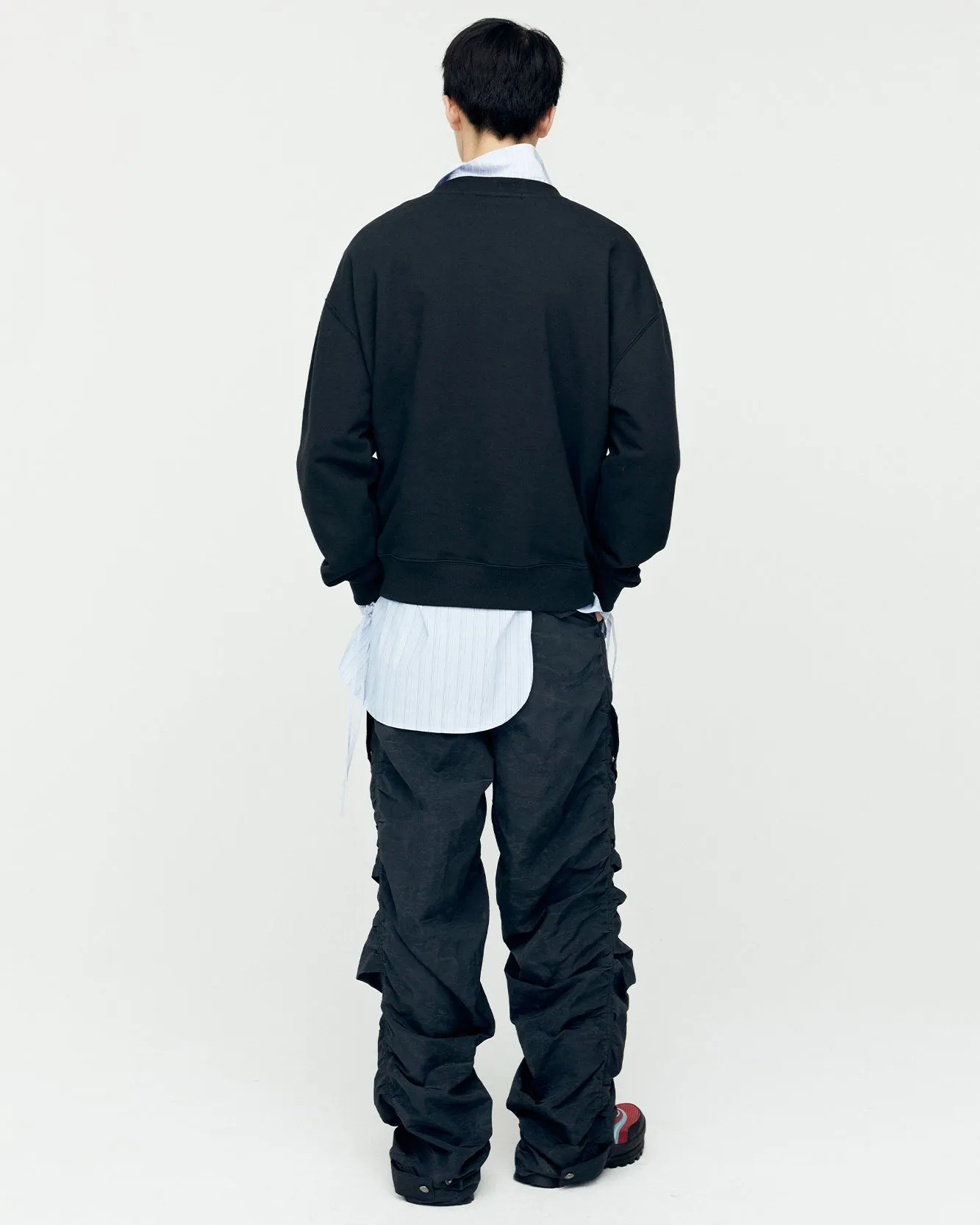 (ESSENTIAL) UNISEX ADSB MILAN EMBROIDERY SWEATSHIRTS atb1149u(BLACK) sold by Andersson Bell product image thumbnail 5