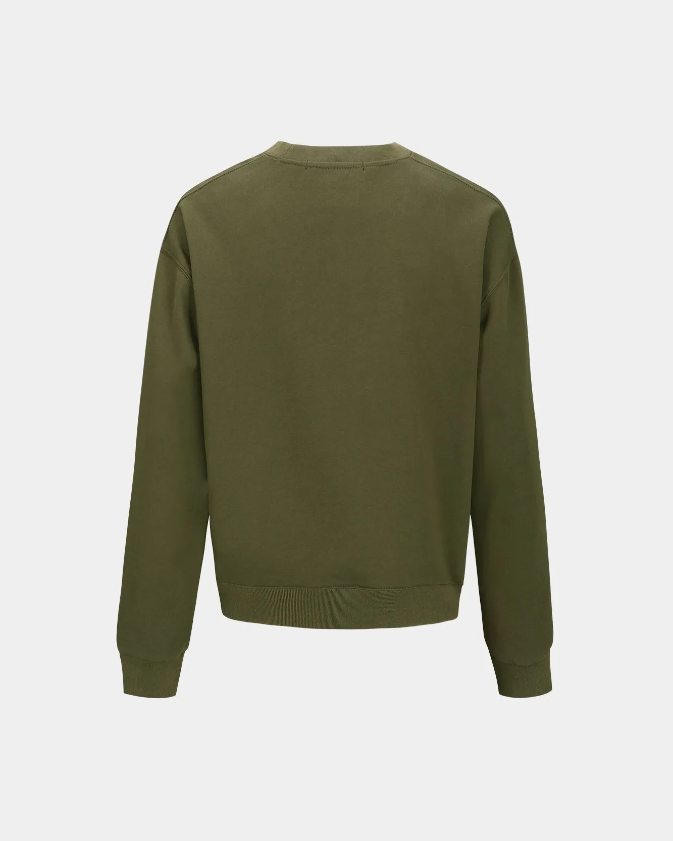 (ESSENTIAL) UNISEX ADSB MILAN EMBROIDERY SWEATSHIRTS atb1149u(KHAKI) sold by Andersson Bell product image thumbnail 4