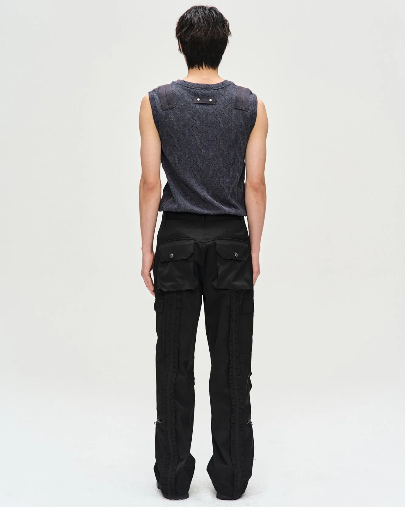 KENLEY CARGO PANTS apa702m(BLACK) sold by Andersson Bell product image thumbnail 5
