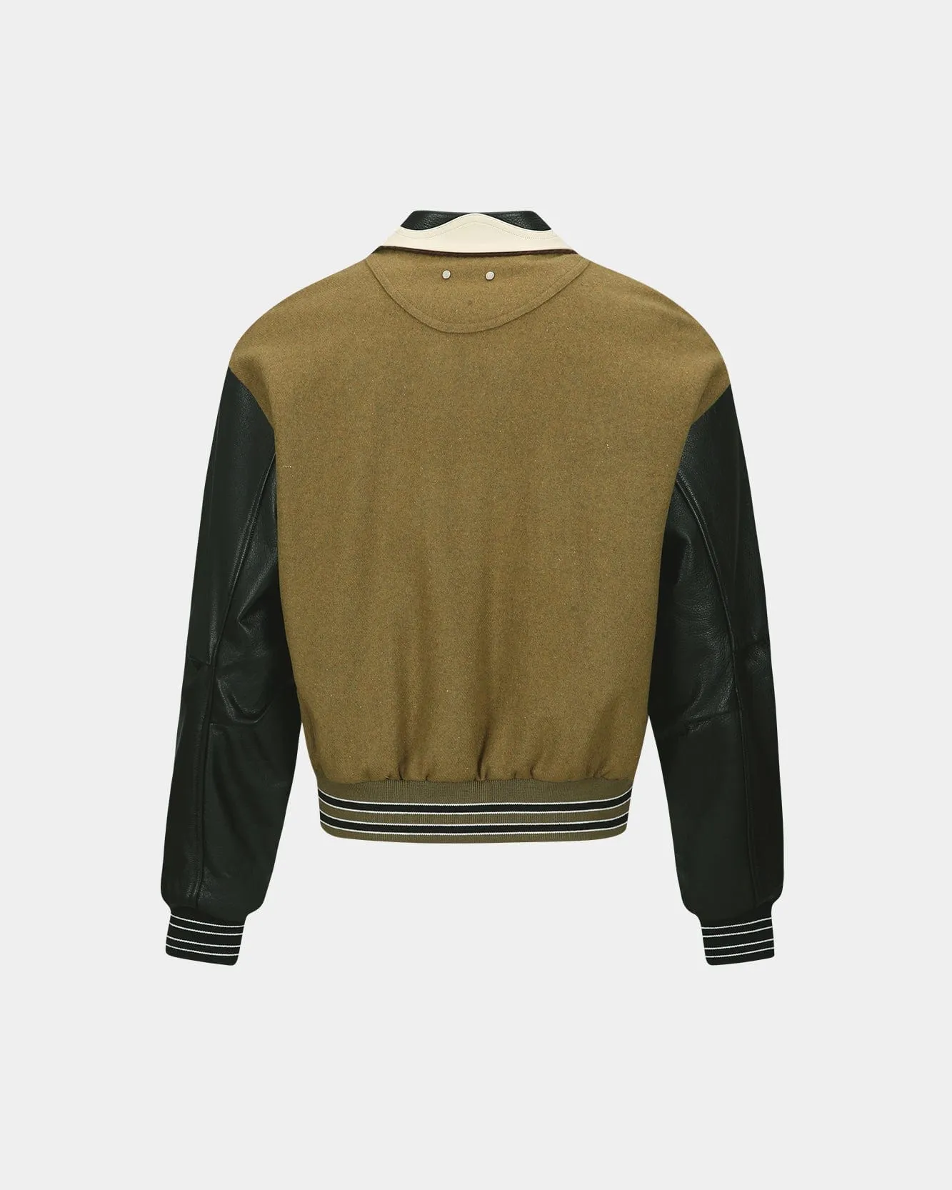 ROBYN VARSITY JACKET awa584m(OLIVE) sold by Andersson Bell product image thumbnail 3