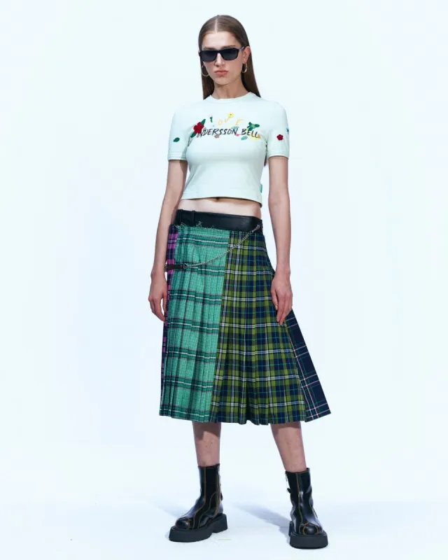 (ESSENTIAL) DASHA FLOWER GARDEN LOGO T-SHIRT atb894w(PALE MINT) sold by Andersson Bell