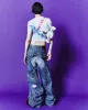 (WOMEN) SIMIZ DENIM CARGO-JEANS apa720w(WASHED BLUE) sold by Andersson Bell