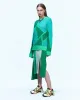 UNISEX REIMS23 INTARSIA SWEATER atb858u(GREEN/LIME) sold by Andersson Bell