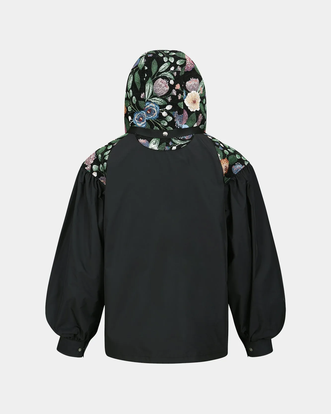 UNISEX PUFF SLEEVE HARNESS JUMPER awa624u(BLACK) sold by Andersson Bell product image thumbnail 4