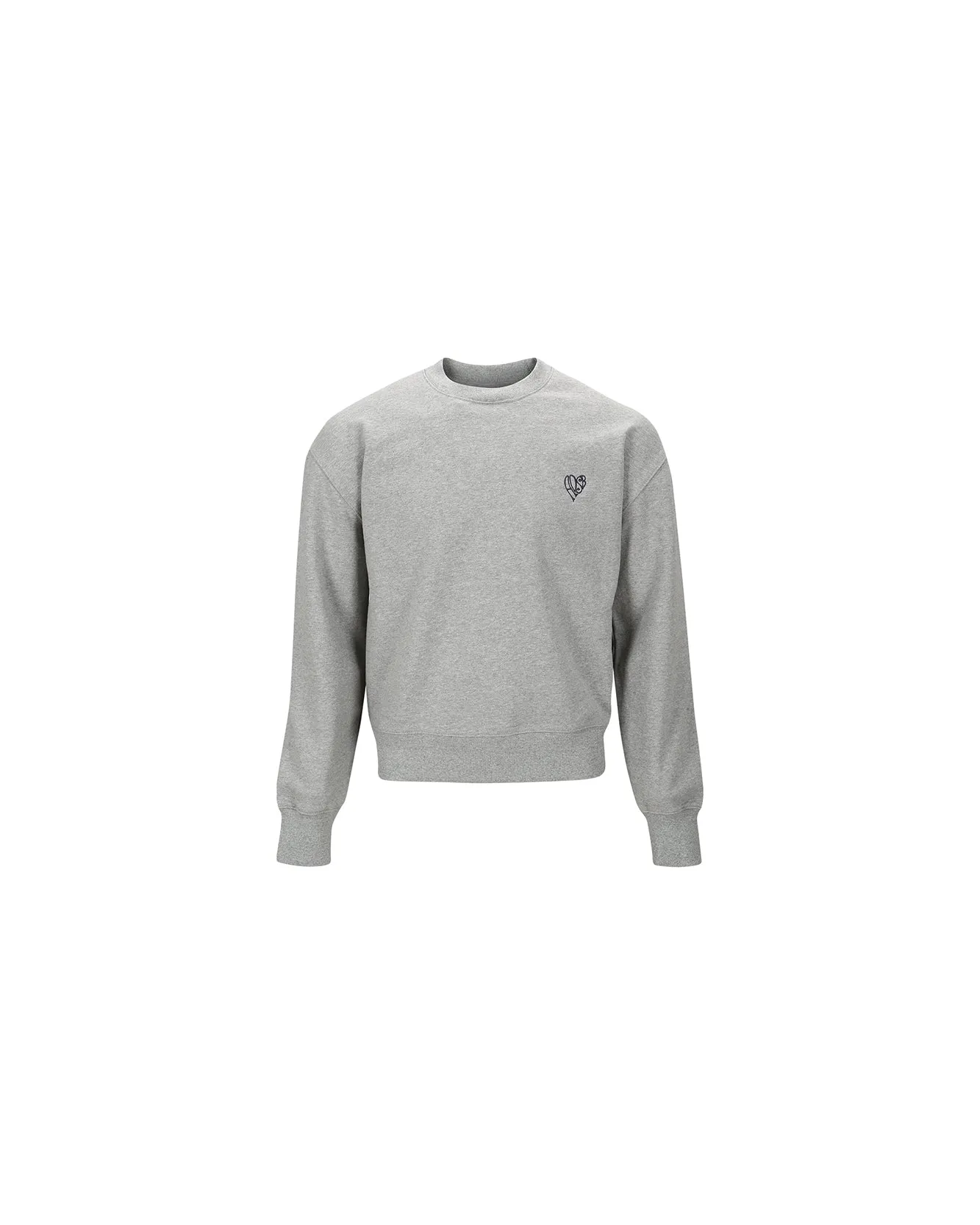 (ESSENTIAL) UNISEX ADSB HEART SWEATSHIRTS atb1039u(GREY) sold by Andersson Bell product image thumbnail 2