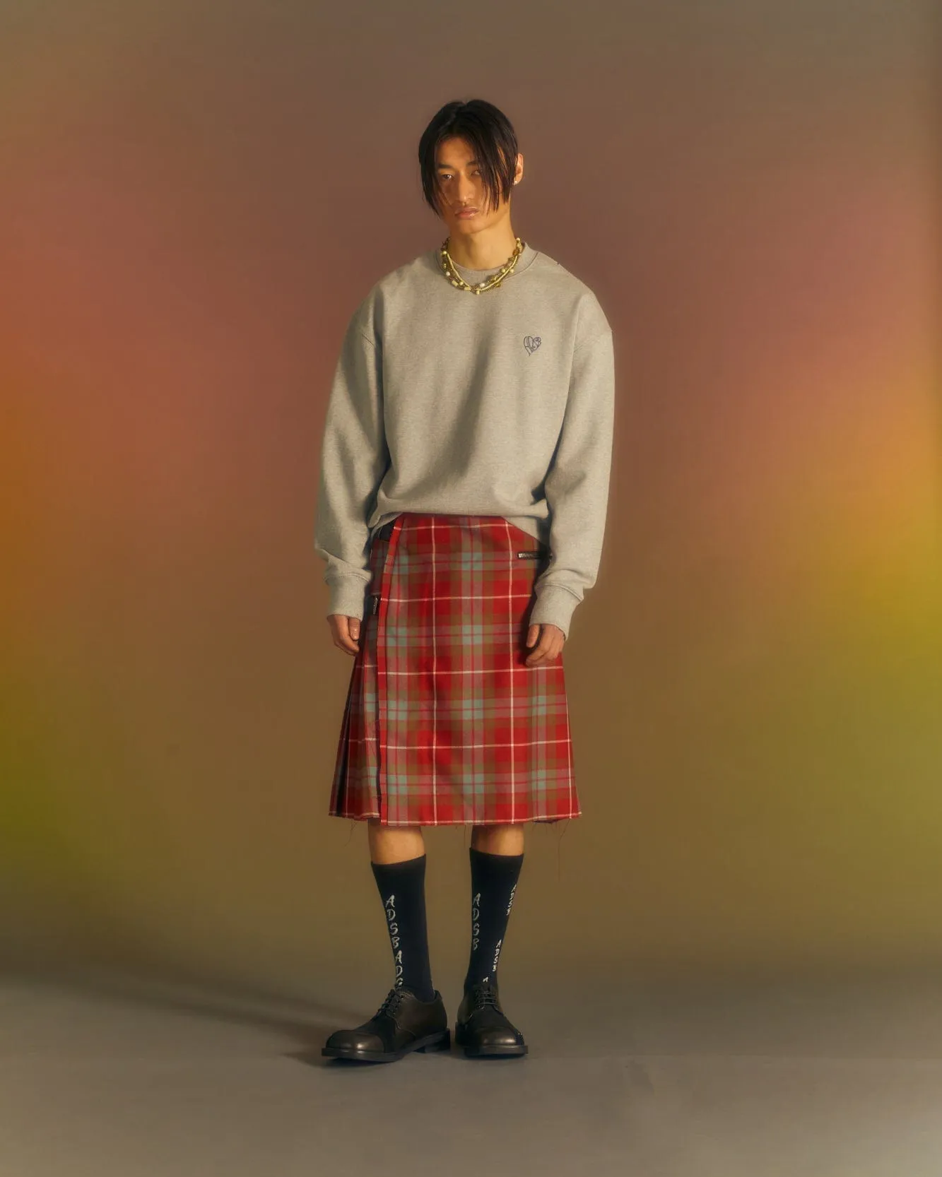 (ESSENTIAL) UNISEX ADSB HEART SWEATSHIRTS atb1039u(GREY) sold by Andersson Bell