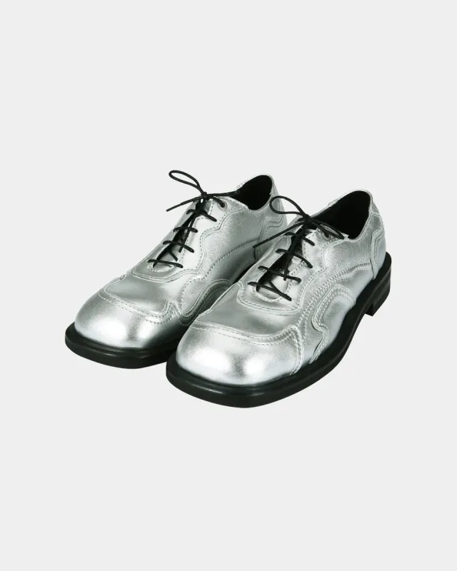 ORBINA SNEAKERS DERBY SHOES aaa358m(SILVER) sold by Andersson Bell