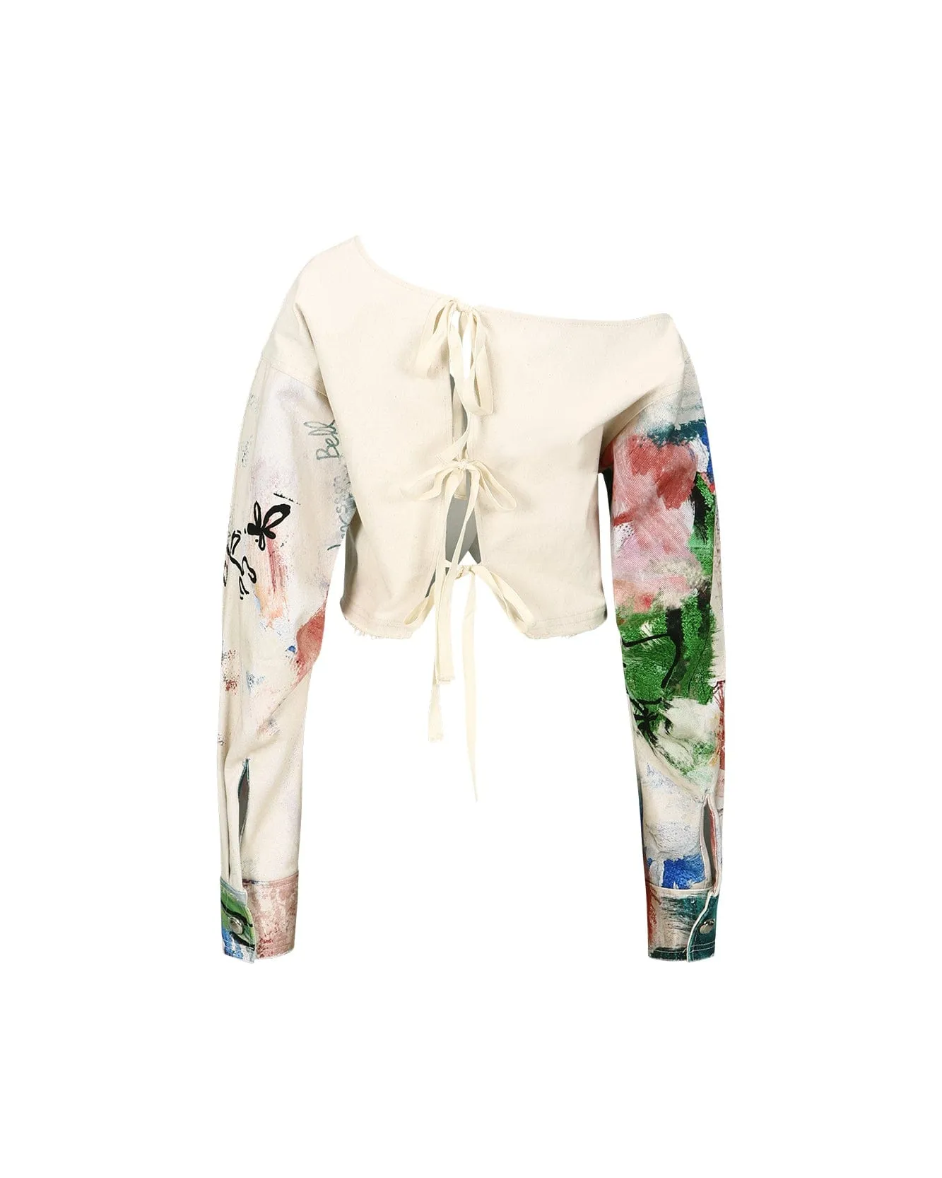 CIAO ONE SHOULDER JACKET awa526w(MULTI) sold by Andersson Bell product image thumbnail 4