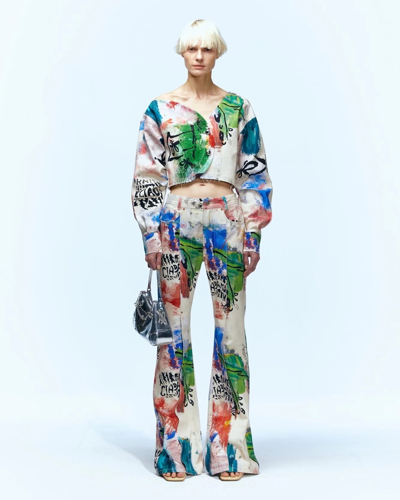 CIAO ONE SHOULDER JACKET awa526w(MULTI) sold by Andersson Bell