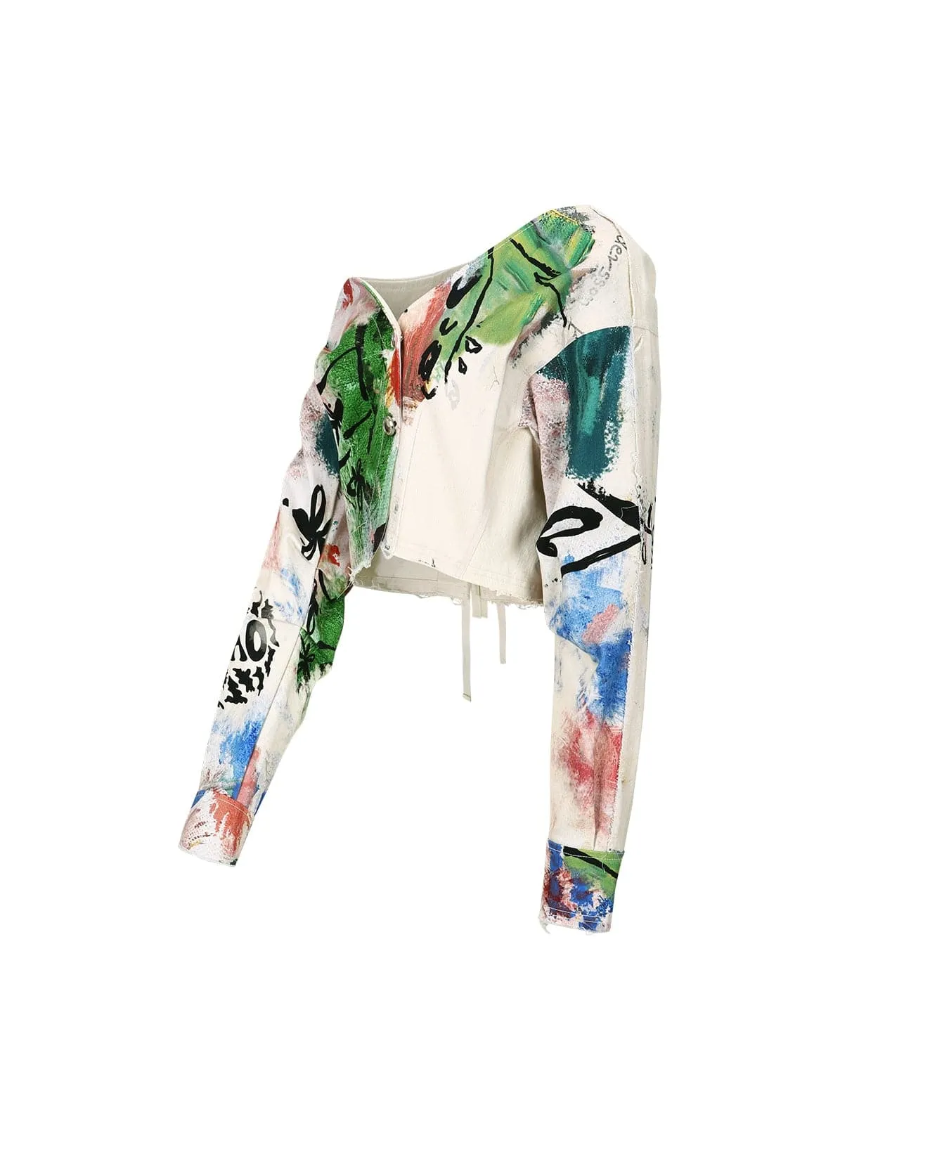 CIAO ONE SHOULDER JACKET awa526w(MULTI) sold by Andersson Bell product image thumbnail 3