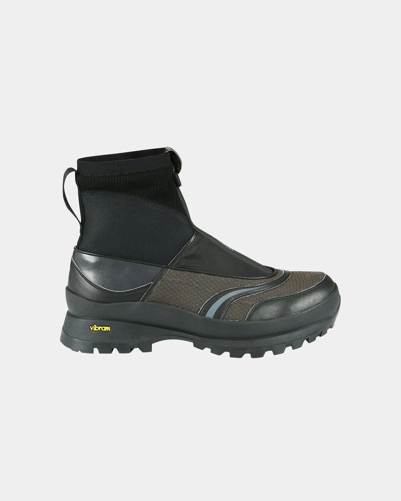 UNISEX MATTIO ZIP-UP TRAINER aaa387u(BLACK) sold by Andersson Bell product image thumbnail 2
