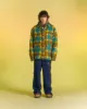 CHAUNY WOOL CHECK JACKET awa568m(YELLOW/BROWN) sold by Andersson Bell