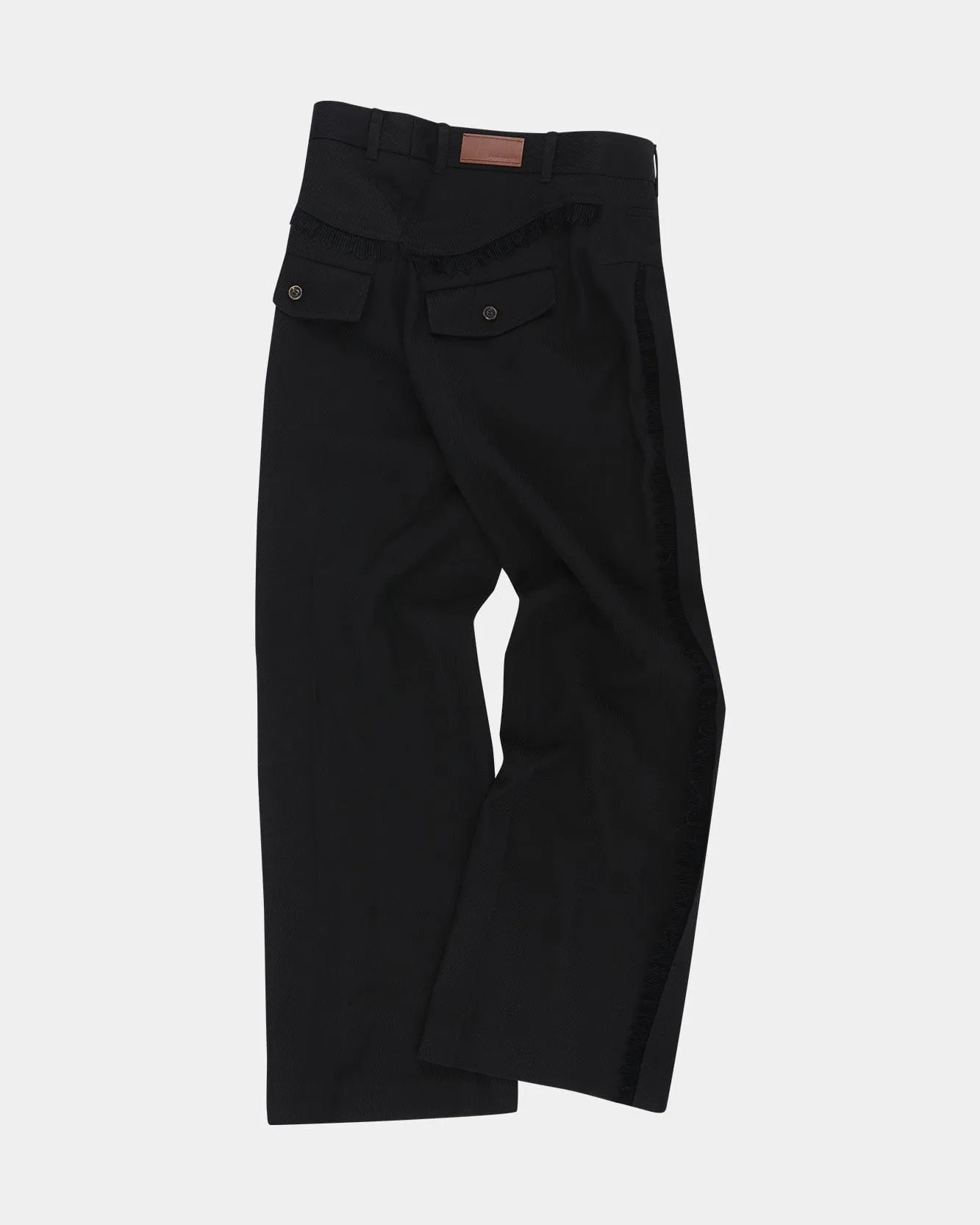 HAMPTON WOOL TROUSERS apa700m(BLACK) sold by Andersson Bell product image thumbnail 3