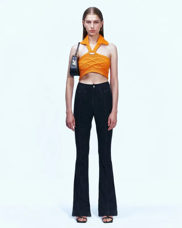 RENEE FAUX SUEDE PANTS apa596w(BLACK) sold by Andersson Bell