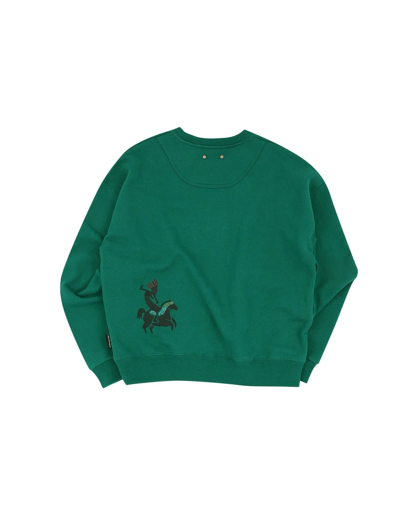 (ESSENTIAL) UNISEX SUN DANCE SWEATSHIRT atb900u(GREEN) sold by Andersson Bell product image thumbnail 3