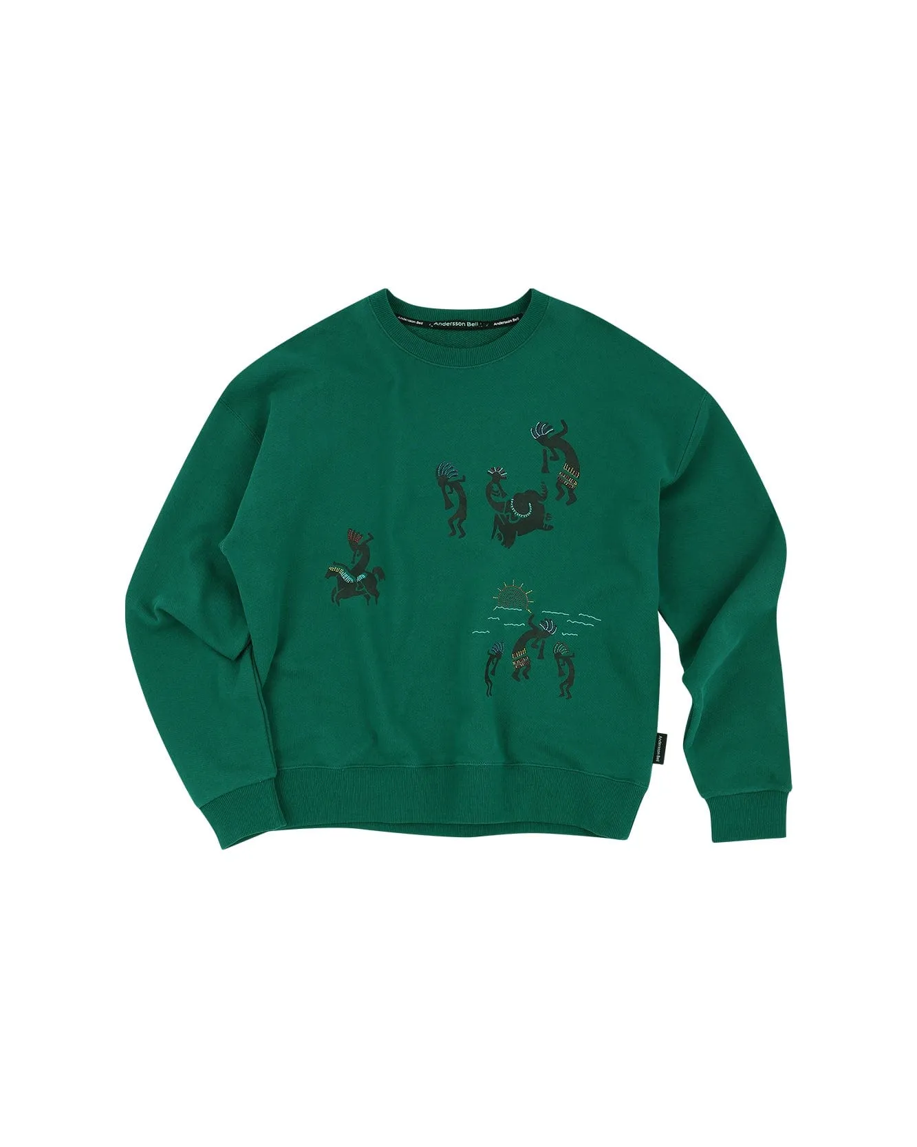 (ESSENTIAL) UNISEX SUN DANCE SWEATSHIRT atb900u(GREEN) sold by Andersson Bell product image thumbnail 2