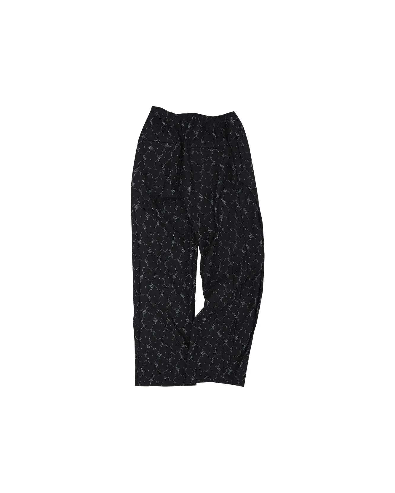FLOWER LACE TRACK PANTS apa678m(BLACK) sold by Andersson Bell product image thumbnail 3