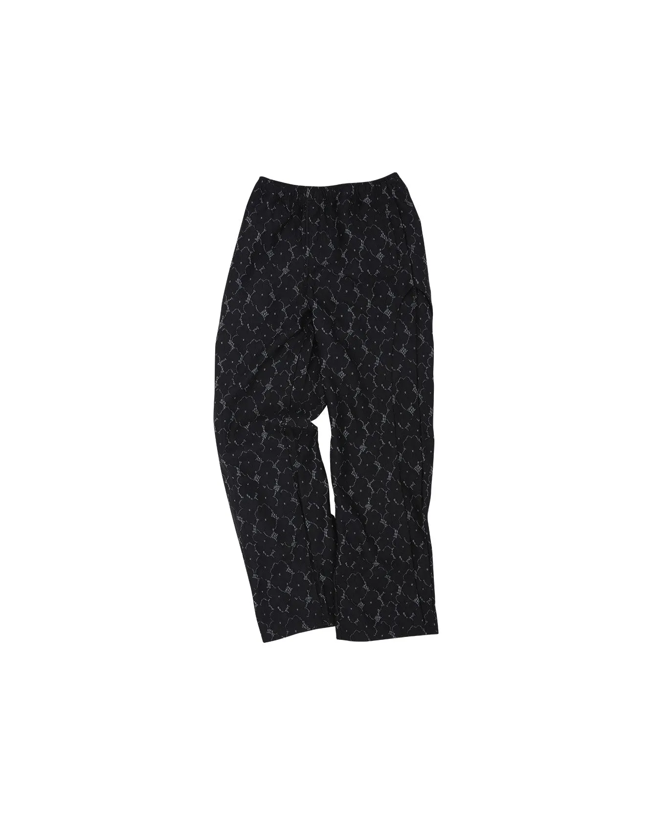 FLOWER LACE TRACK PANTS apa678m(BLACK) sold by Andersson Bell product image thumbnail 2