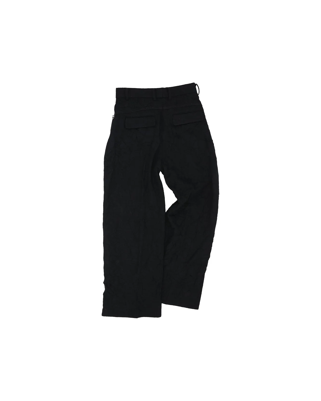 BELFORT WOOL WIDE-LEG TROUSERS apa680m(BLACK) sold by Andersson Bell product image thumbnail 3