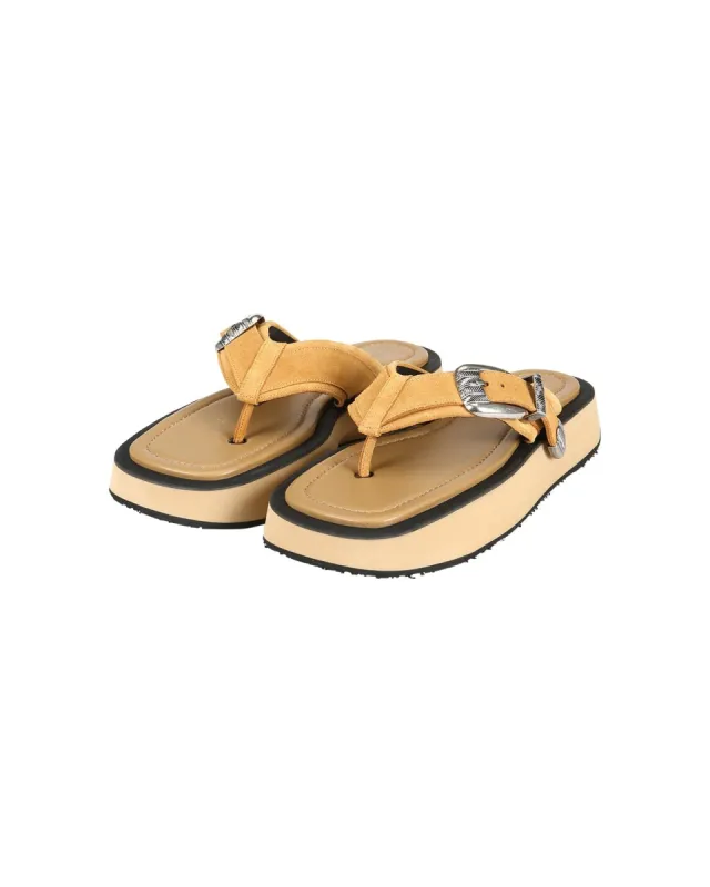 TYLUS WESTERN FLIP-FLOPS aaa329m(BEIGE) made by Andersson Bell