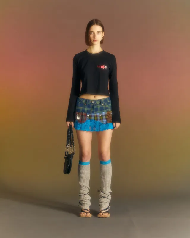 (ESSENTIAL) (WOMEN) CRAZY FISH T-SHIRTS atb1004w(BLACK) made by Andersson Bell