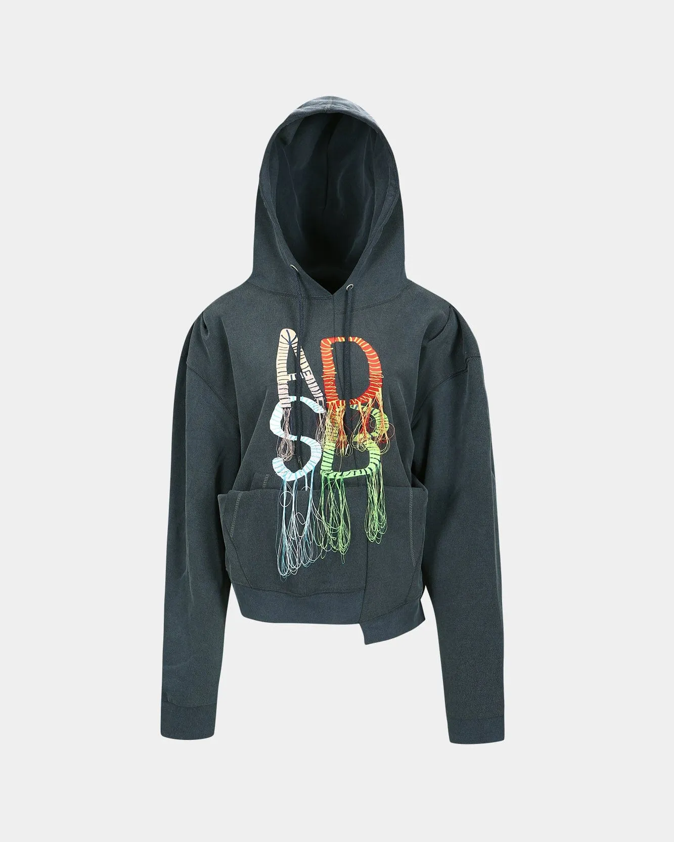 (ESSENTIAL) UNISEX REWORK ADSB CATERPILLAR HOODIE atb1103u(NAVY) sold by Andersson Bell product image thumbnail 5