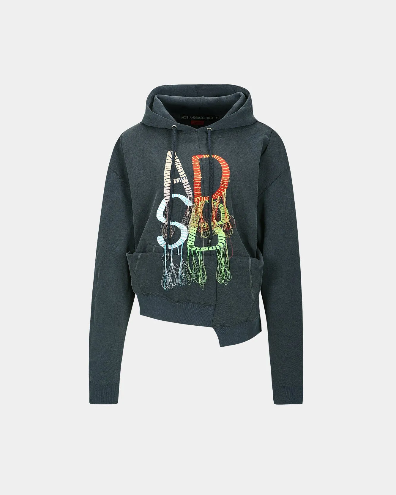 (ESSENTIAL) UNISEX REWORK ADSB CATERPILLAR HOODIE atb1103u(NAVY) sold by Andersson Bell product image thumbnail 2